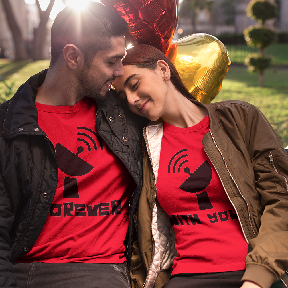 Valentines Day Couples Matching Outfits Clothes for Friends Forever with You - Picture 4 of 11